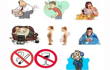 Causes of cervical osteocondrosis